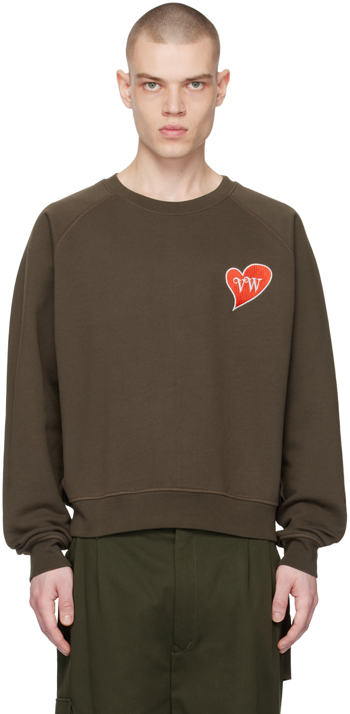 Vivienne Westwood: Brown Raglan Sweatshirt | SSENSE UK