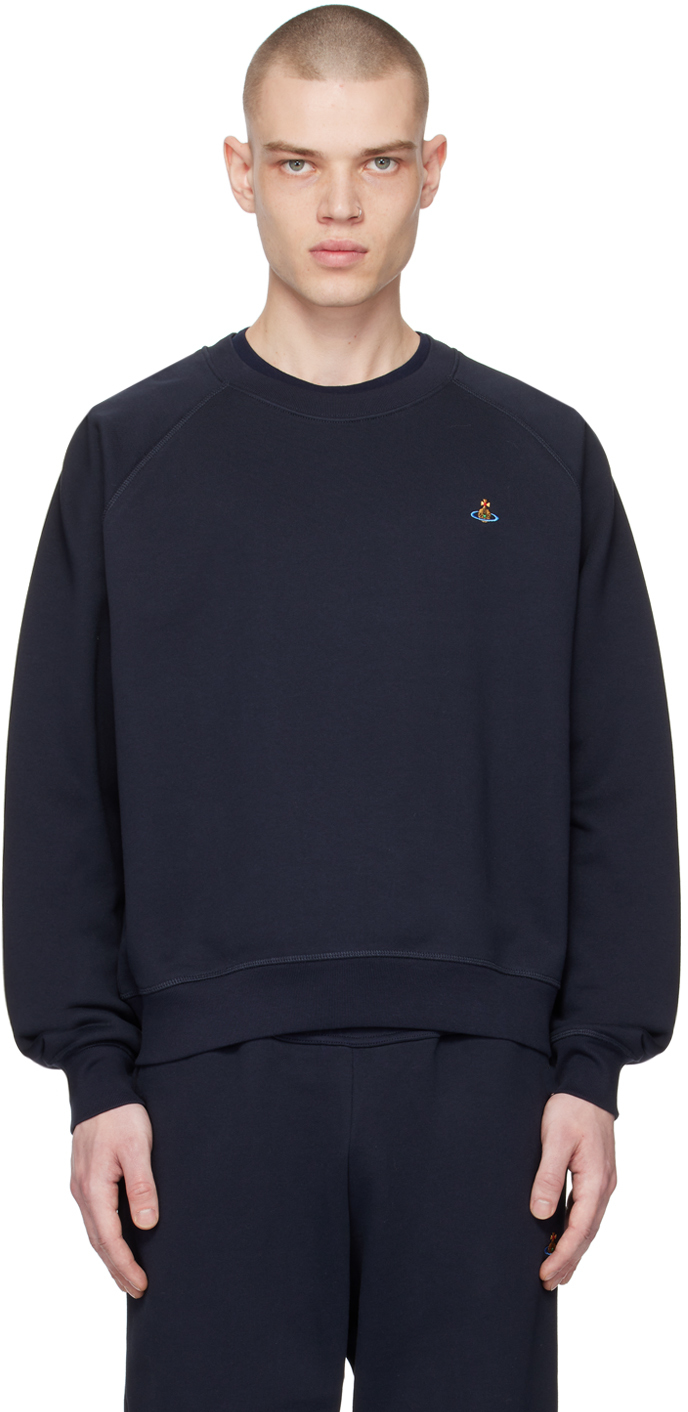 vivienne westwood navy sweatshirt