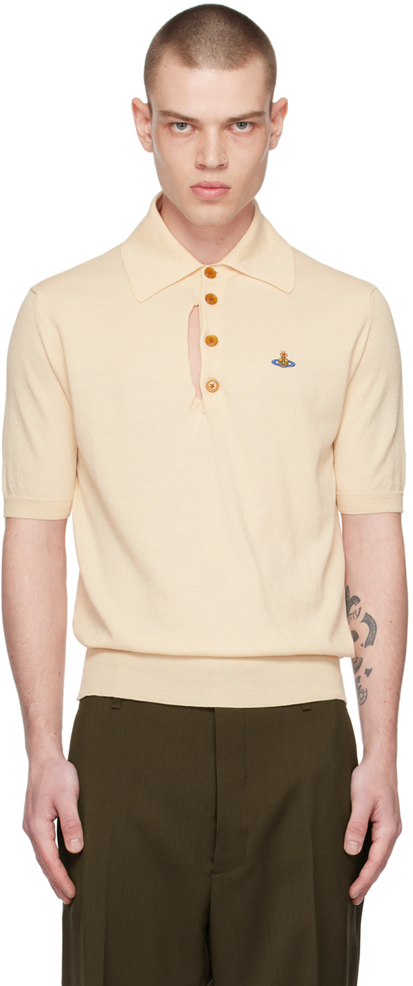 Off-White Ripped Polo by Vivienne Westwood on Sale