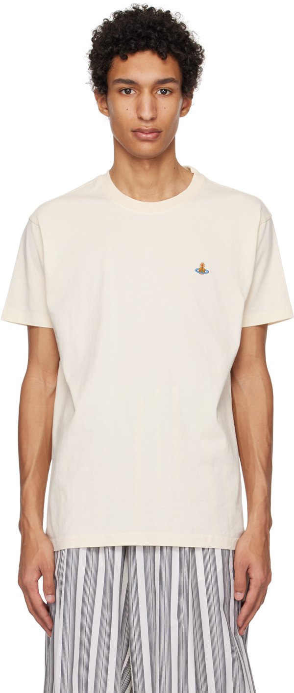 VIVIENNE WESTWOOD OFF-WHITE ORB T-SHIRT