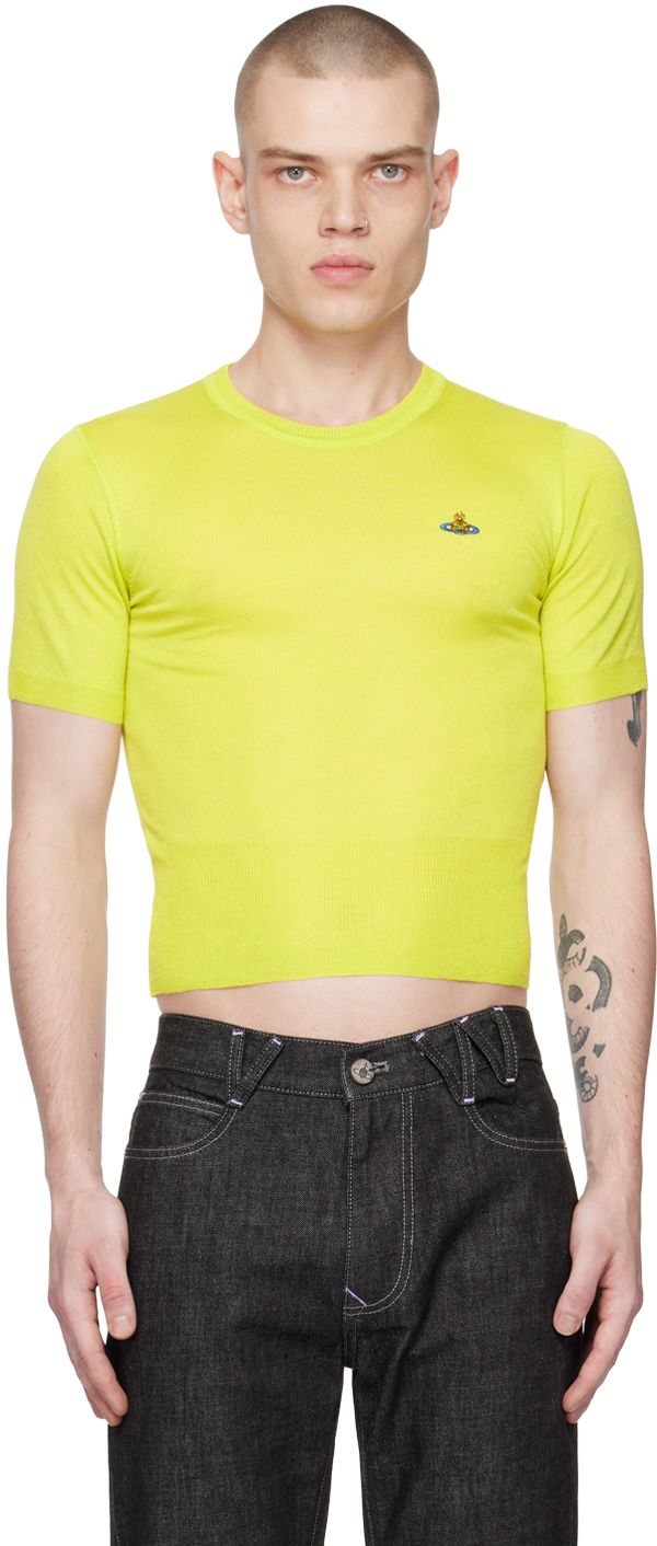 Vivienne Westwood Yellow Bea T-shirt In E401 Neon Yellow