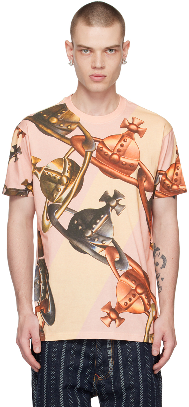 Vivienne Westwood T-shirt  Herren Farbe Bunt In J305 Orb Chain