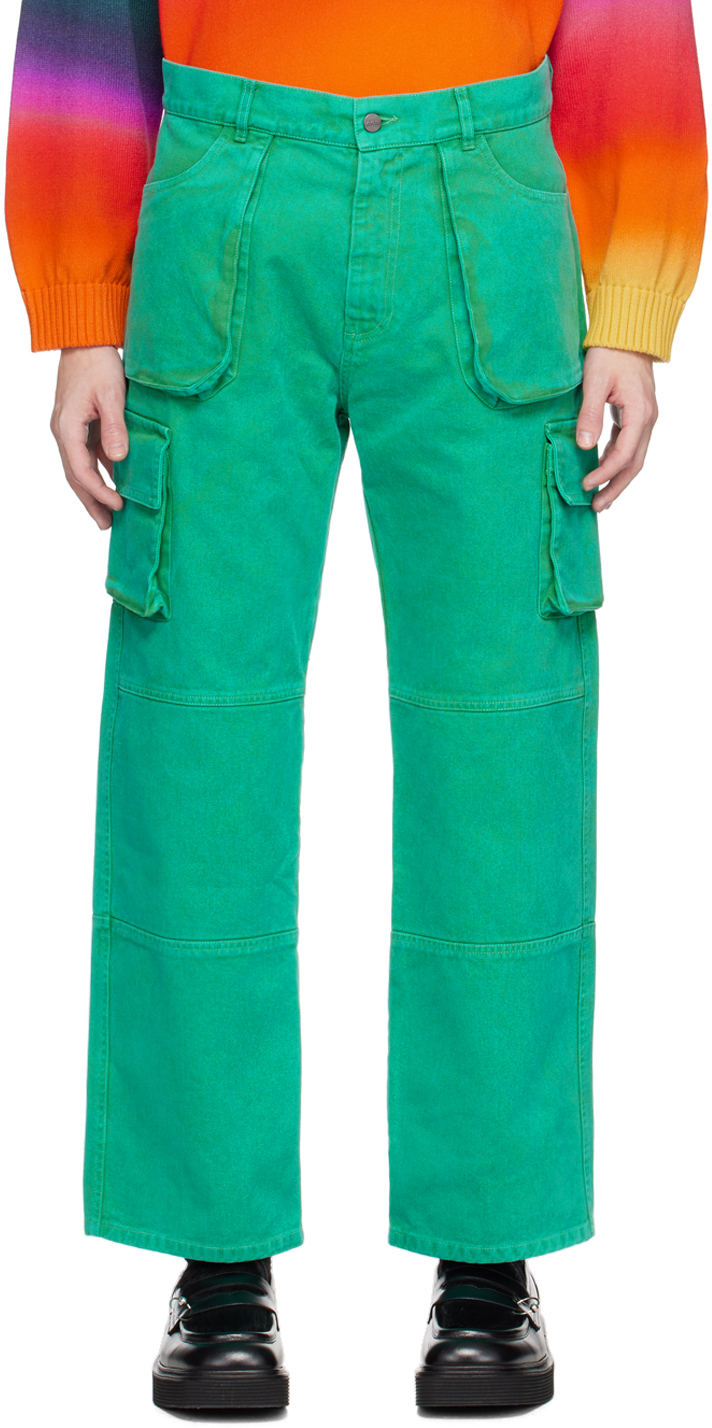 AGR GREEN TRANQUILITY CARGO PANTS