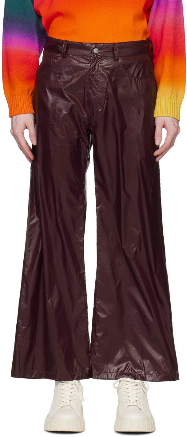 Agr Purple Five-pocket Trousers