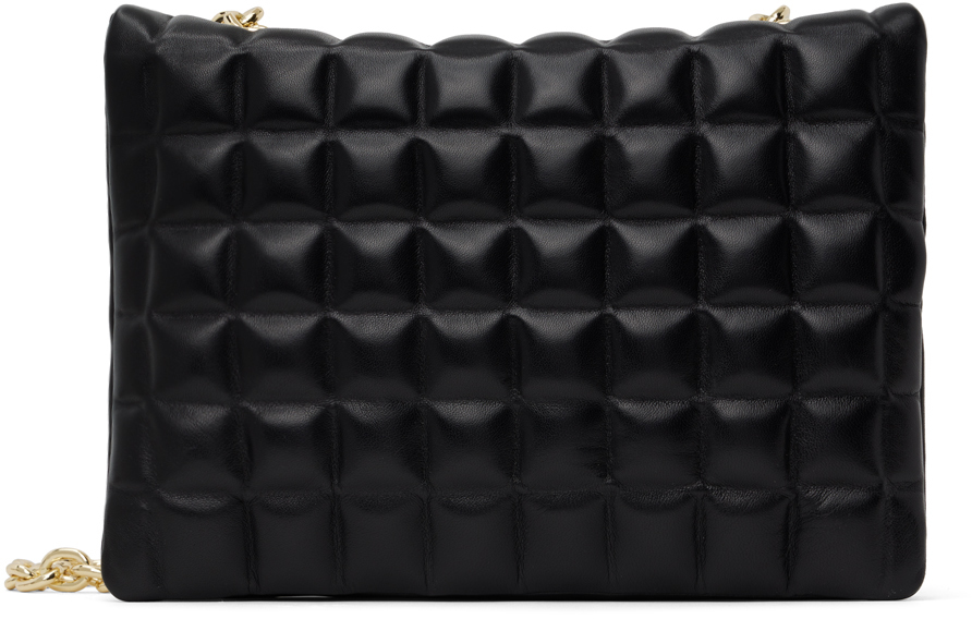 STAND STUDIO Quilted chain-detail Shoulder Bag - Farfetch