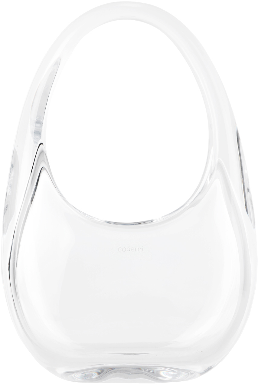 Coperni: Transparent Mini Swipe Bag | SSENSE UK