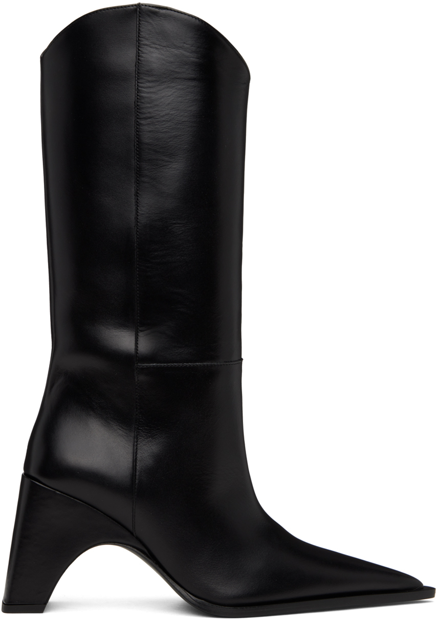 Coperni Black Bridge Cowboy Boots