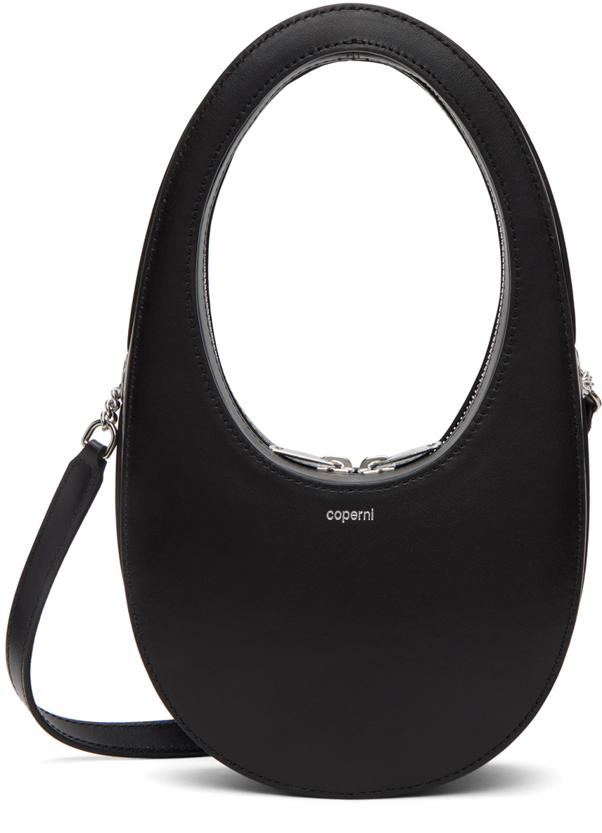 Coperni: Black Mini Cross Body Swipe Bag | SSENSE UK