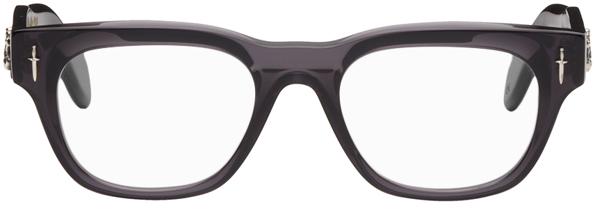 Cutler and Gross Gray The Great Frog Edition Crossbones Glasses