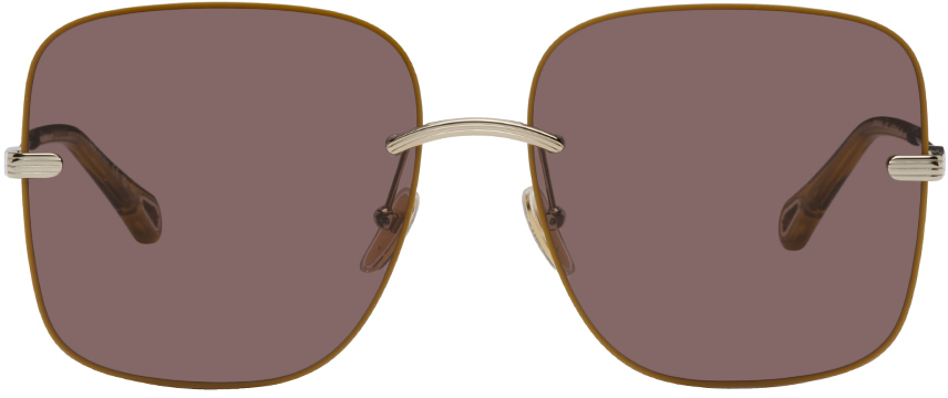 Chloé Yellow Benjamine Sunglasses