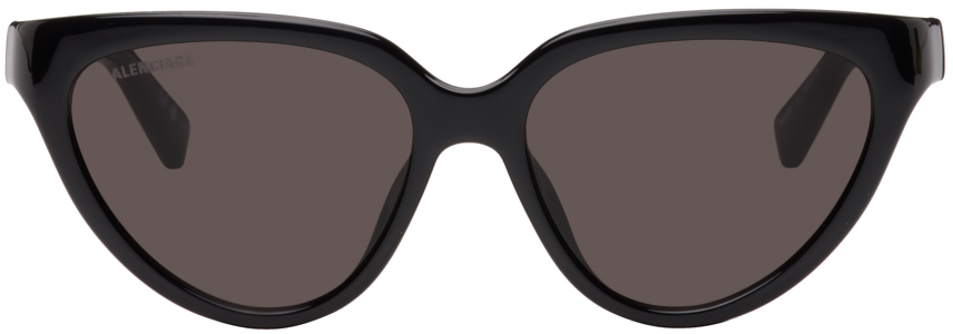 Balenciaga Black Cat-Eye Sunglasses
