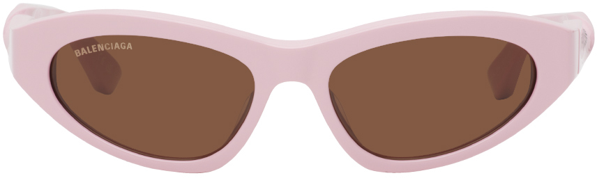 Balenciaga Pink Twisted Sunglasses