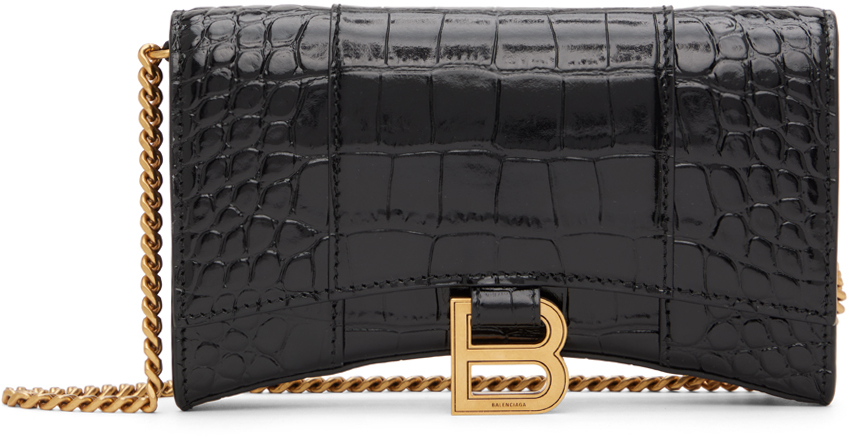 Balenciaga Black Hourglass Bag