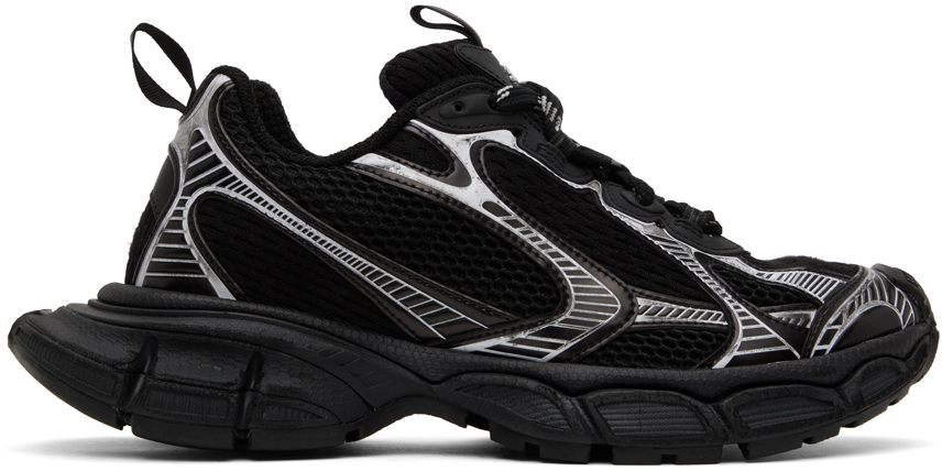 Balenciaga 60mm 3xl Faux Leather Sneakers In 1090 -black/white | ModeSens