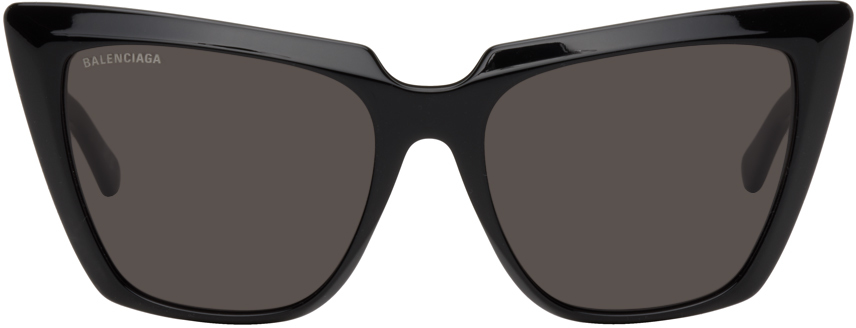 Ssense Uomo Accessori Occhiali da sole Black Cat-Eye Sunglasses 