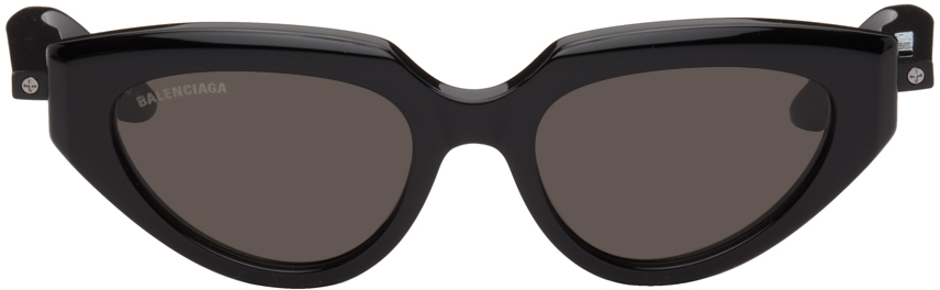 Black Cat-Eye Sunglasses