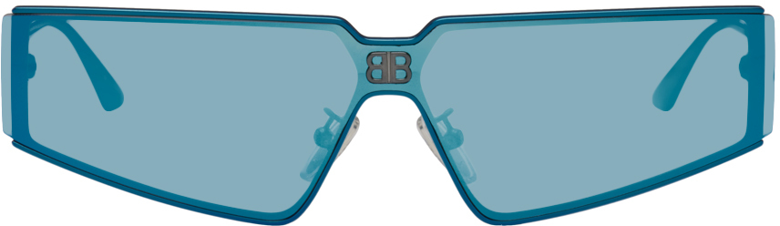 Balenciaga Blue Shield 2.0 Sunglasses