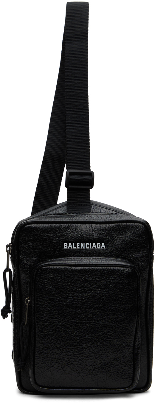 Mens Bags  Balenciaga Shoulder bag with logo  IetpShops  Womens Ted  Baker Black Shoulder Bag