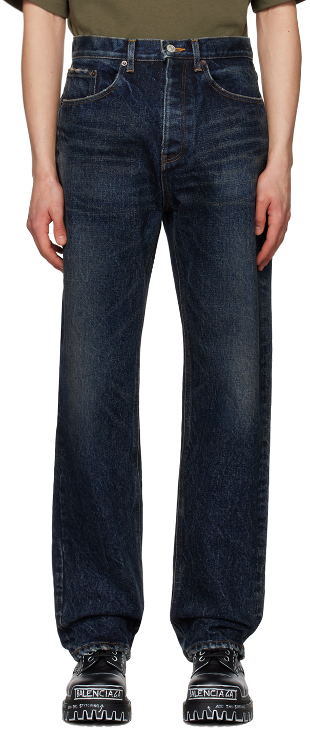 Indigo Relaxed Jeans