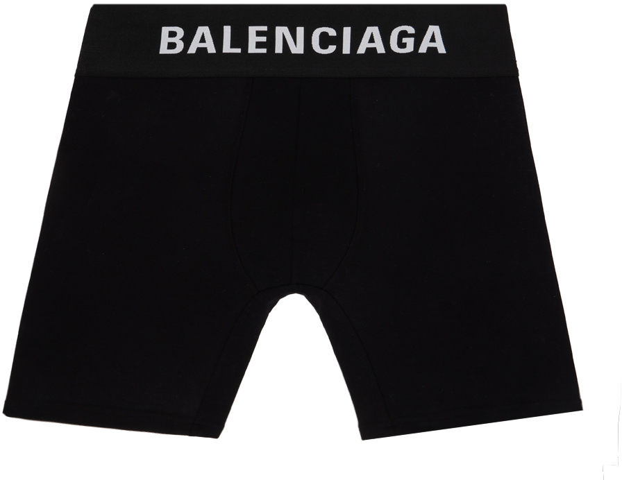Balenciaga Black Midway Boxer Briefs