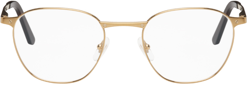 Cartier Gold Santos de Cartier Glasses
