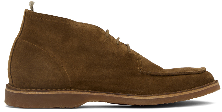 Shop Officine Creative Brown Kent 002 Boots In Toscano