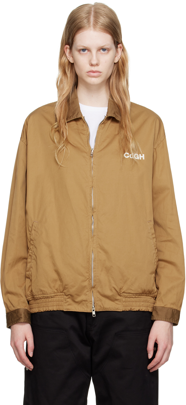 Comme Des Garçons Homme Deux Tan Zip Jacket In 1 Beige