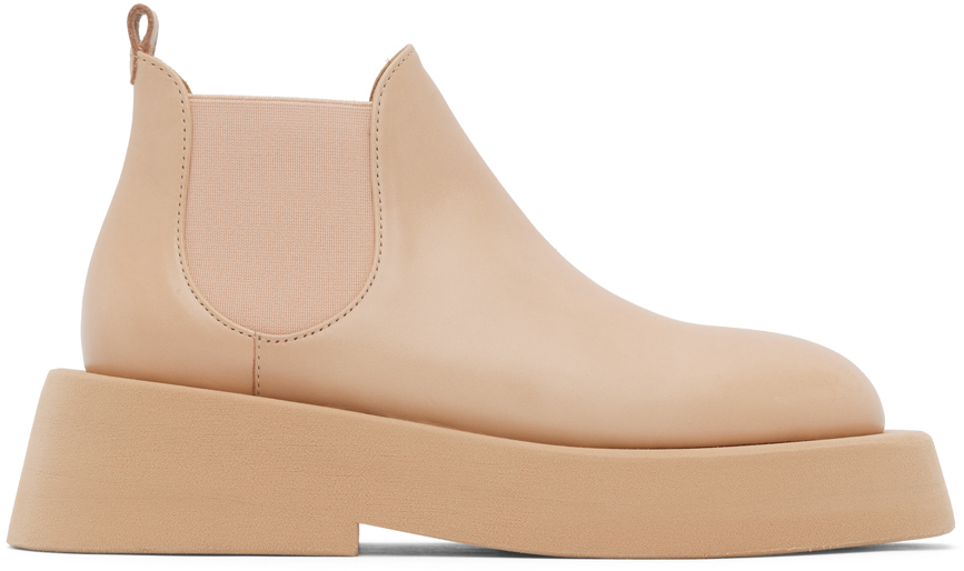 Marsèll Pink Gomme Gommellone Chelsea Boots In 530 Skin