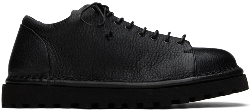 Marsèll Black Gomme Pallottola Sneakers In 666 Black