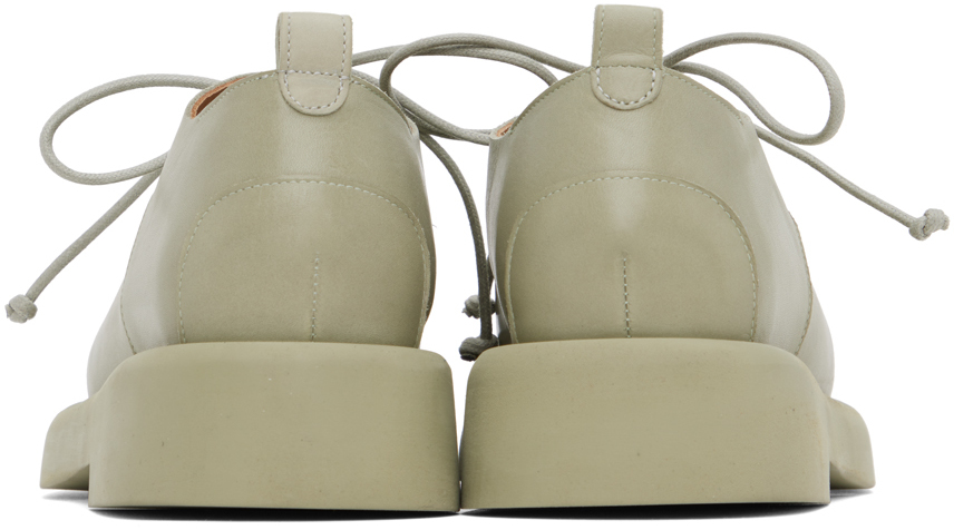 Shop Marsèll Ssense Exclusive Green Gomme Gommello Derbys In 721 Sage