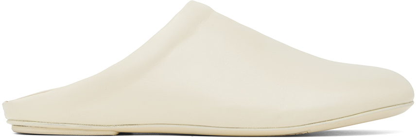 Marsèll Off-white Girella Loafers In 118 Latte