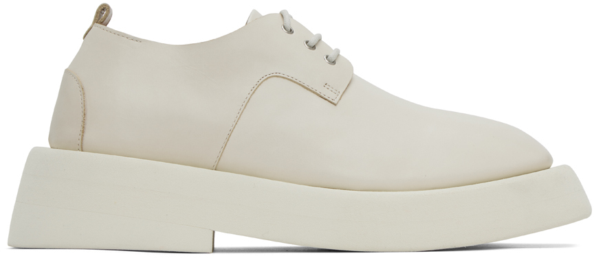 Marsèll Off-white Gomme Gommellone Derbys In Ivory
