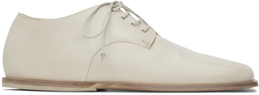 Marsèll Off-white Spatola Derbys In Ivory