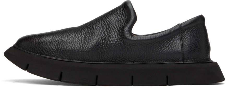 Marsèll Black Intagliata Loafers In Black