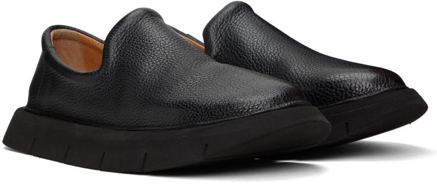 Marsèll Black Intagliata Loafers In Black