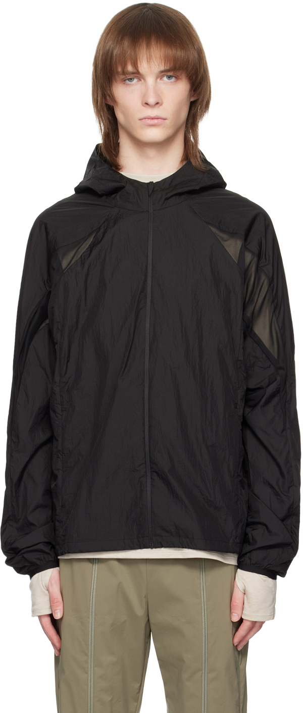 Post Archive Faction (PAF): Black Hooded Jacket | SSENSE UK