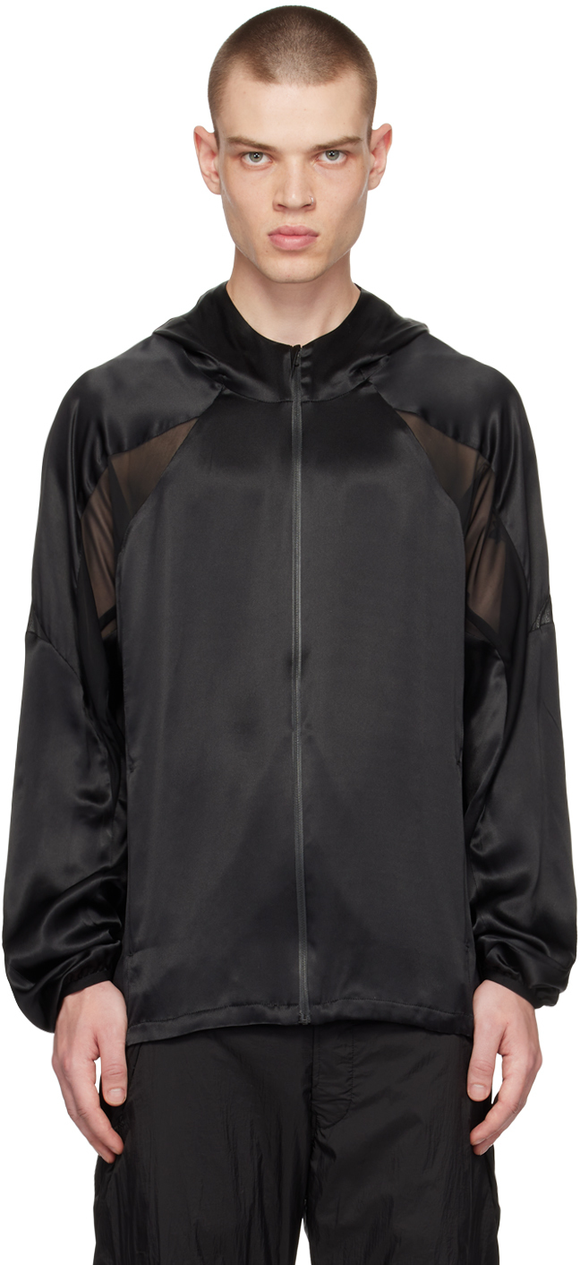 POST ARCHIVE FACTION (PAF): Black 5.0+ Right Jacket | SSENSE Canada