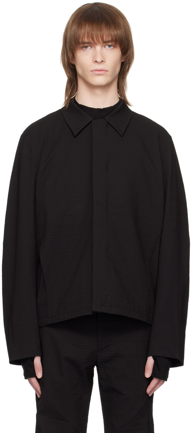 Post Archive Faction (PAF): Black Zip Jacket | SSENSE UK