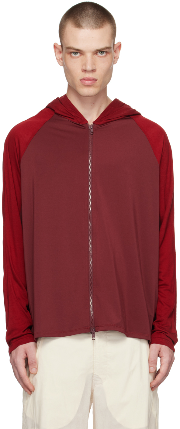 Post Archive Faction (paf) Burgundy 5.0+ Right Hoodie