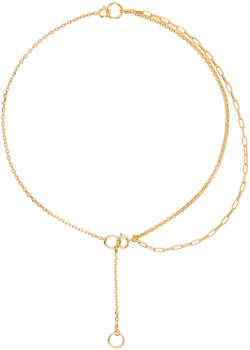 Gold Cocktail Necklace