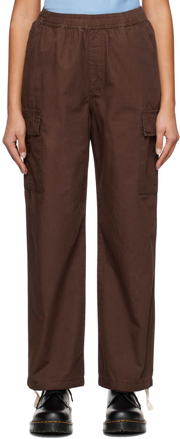 Stussy Brown Beach Cargo Pants ModeSens