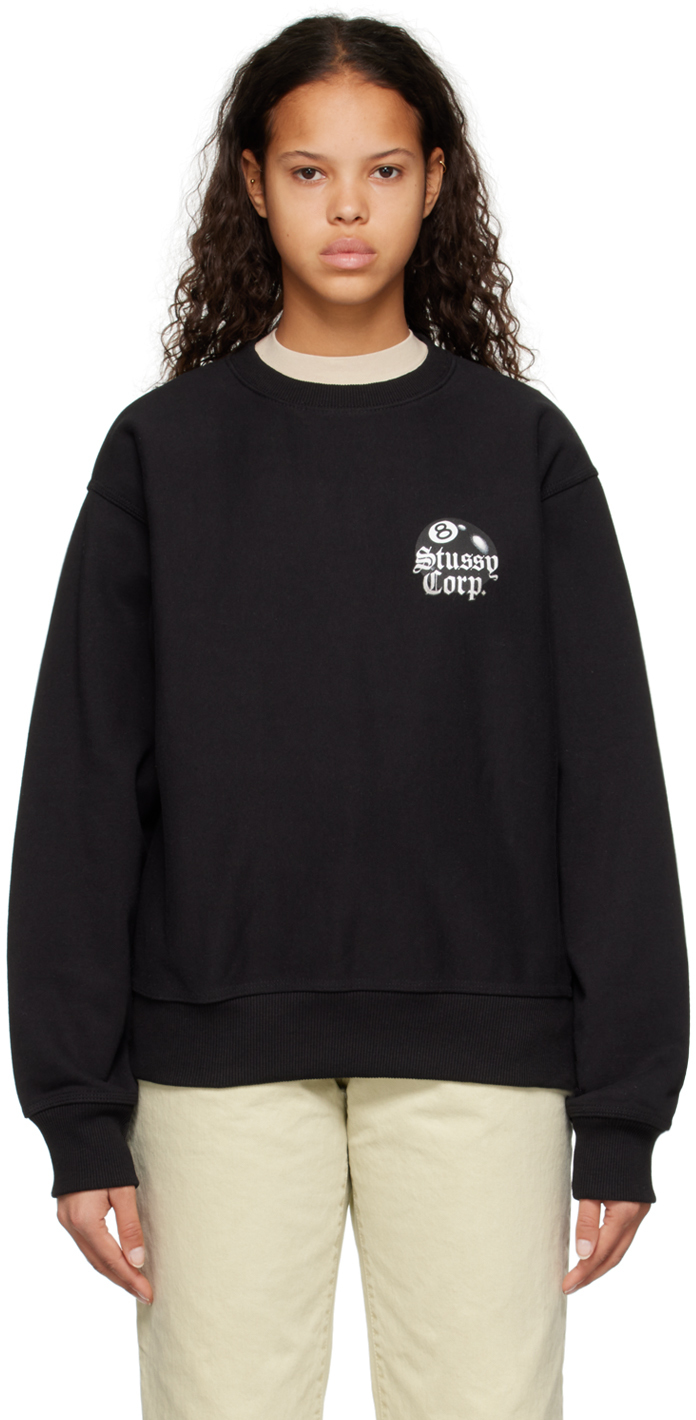 Stussy sales black sweatshirt