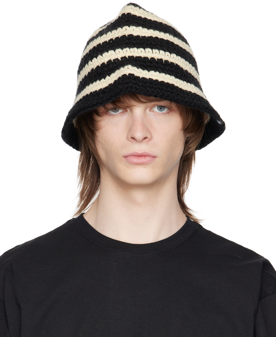 新しく着き Stussy SWIRL KNIT BUCKET HAT 登坂広臣 帽子 - geilolia.no