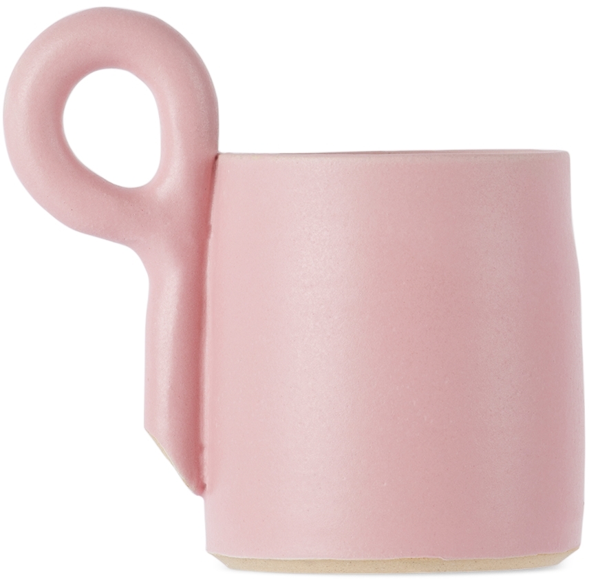 Milo Made Ceramics Ssense Exclusive Pink 25 Mug