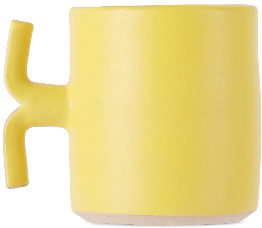 Milo Made Ceramics Ssense Exclusive Yellow 88 Mug
