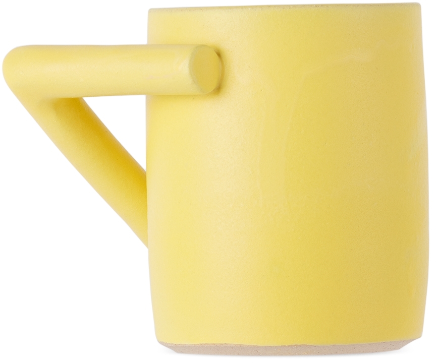 Milo Made Ceramics Ssense Exclusive Yellow 13 Mug