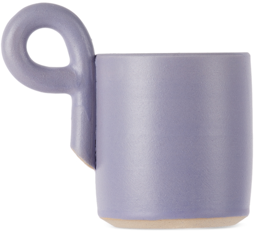 Milo Made Ceramics Ssense Exclusive Purple 25 Mug