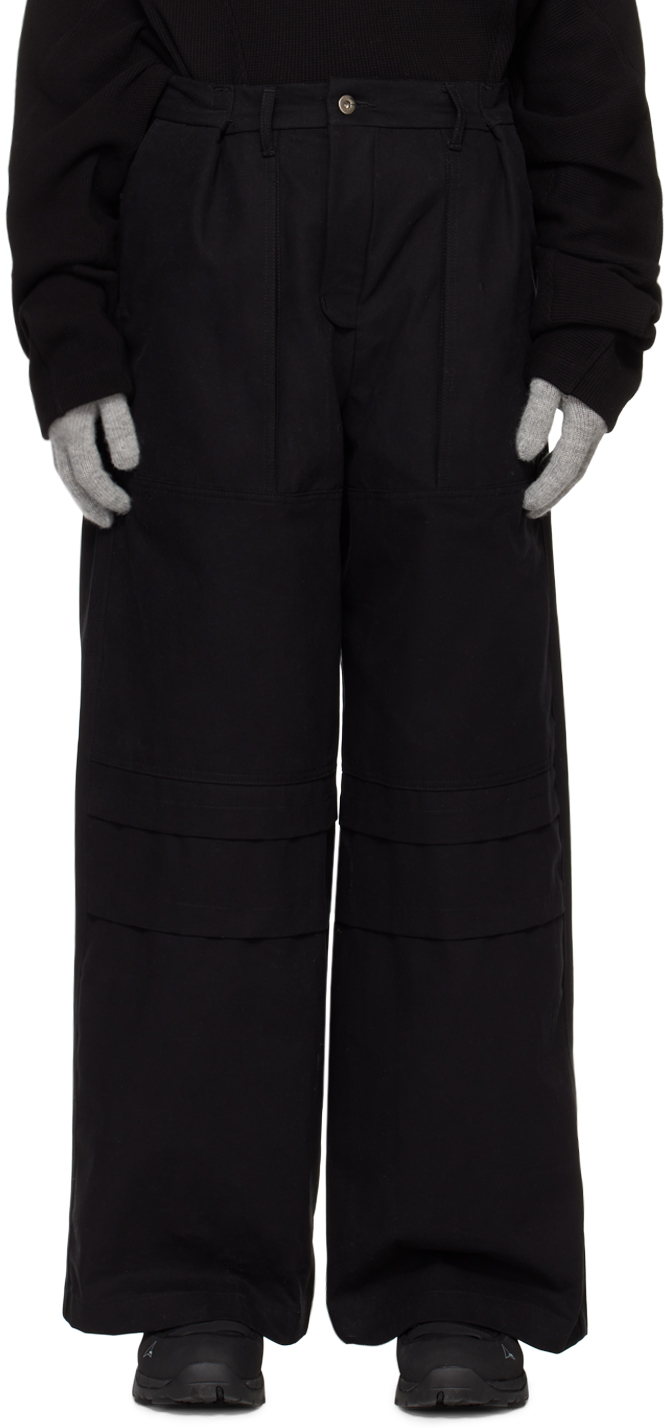 BRYAN JIMENÈZ Black Uniform Trousers