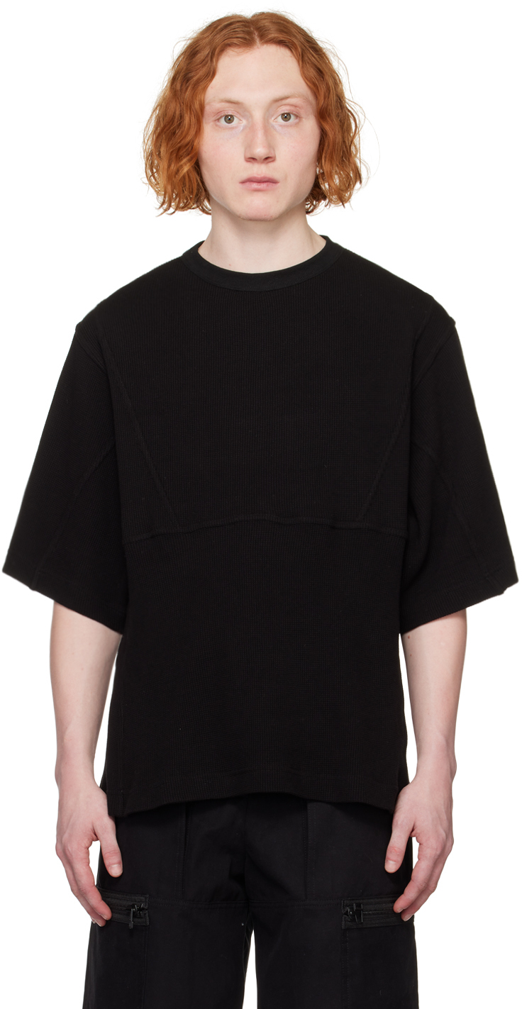 BRYAN JIMENÈZ Black Thermal T-Shirt