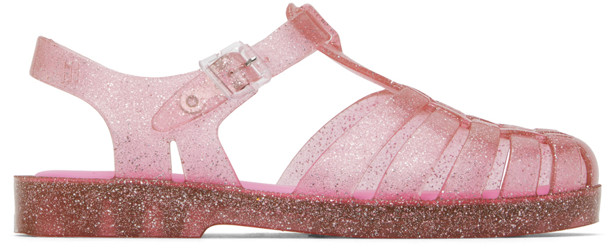 Melissa `possession Shiny` Sandals In Pink